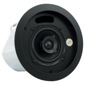 Pair JBL CONTROL 14C/T-BK 4" 25w 70v Commercial Black In-Ceiling Speakers