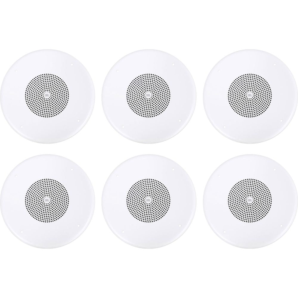 (6) CSS8004 4" Commercial 70V/100V 5W Ceiling Speakers