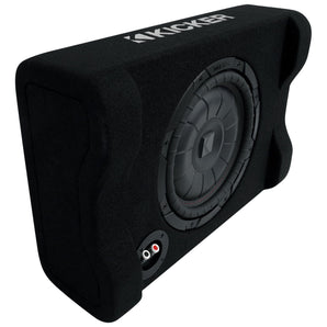 KICKER 48CVTDF102 CVTDF Down-Firing 10" 700w Subwoofer+Sub Box Enclosure CompVT