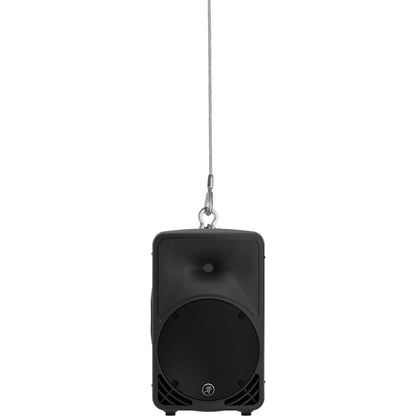 (2) SRM350V3 1000W 10in Powered PA Speaker Bundle with Hydraulic Stands & Headphones