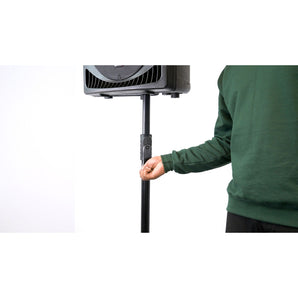 Mackie DRM215-P 15" 1600 Watt Professional Passive DJ PA Speaker+Crank-Up Stand