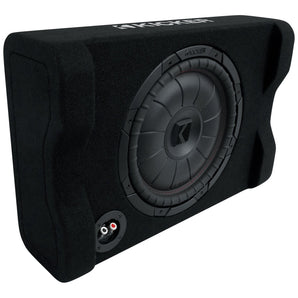 KICKER 48CVTDF122 CVTDF Down-Firing 12" 800w Subwoofer+Sub Box Enclosure CompVT