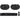 Rockville Commercial Amplifier+2 Black Dual 4" 70v Patio Speakers For Restaurant