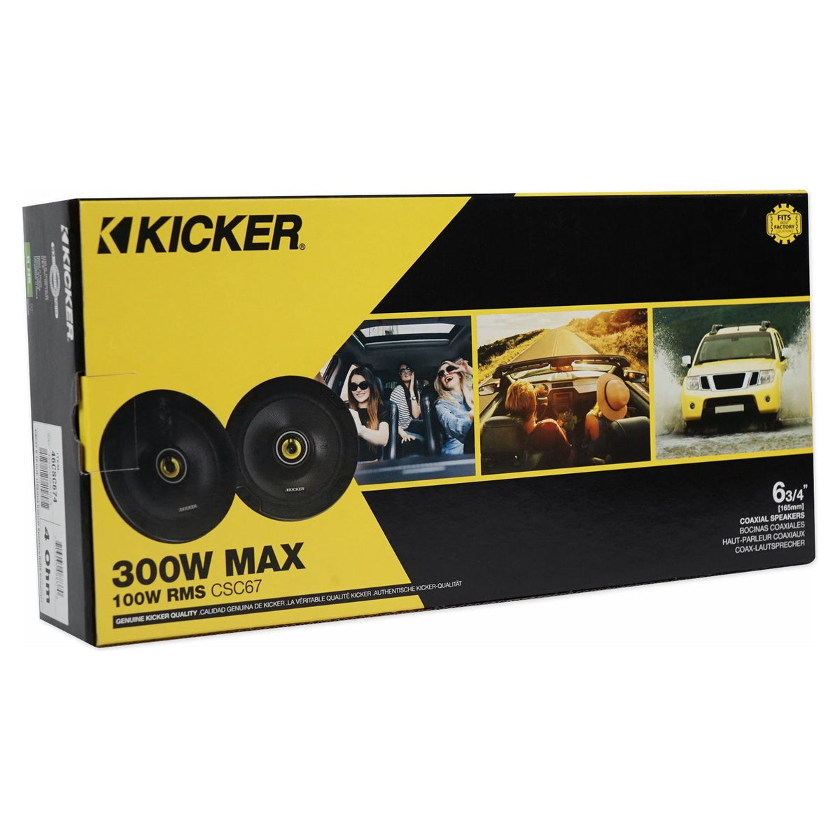 6.5" Kick Panel Speakers