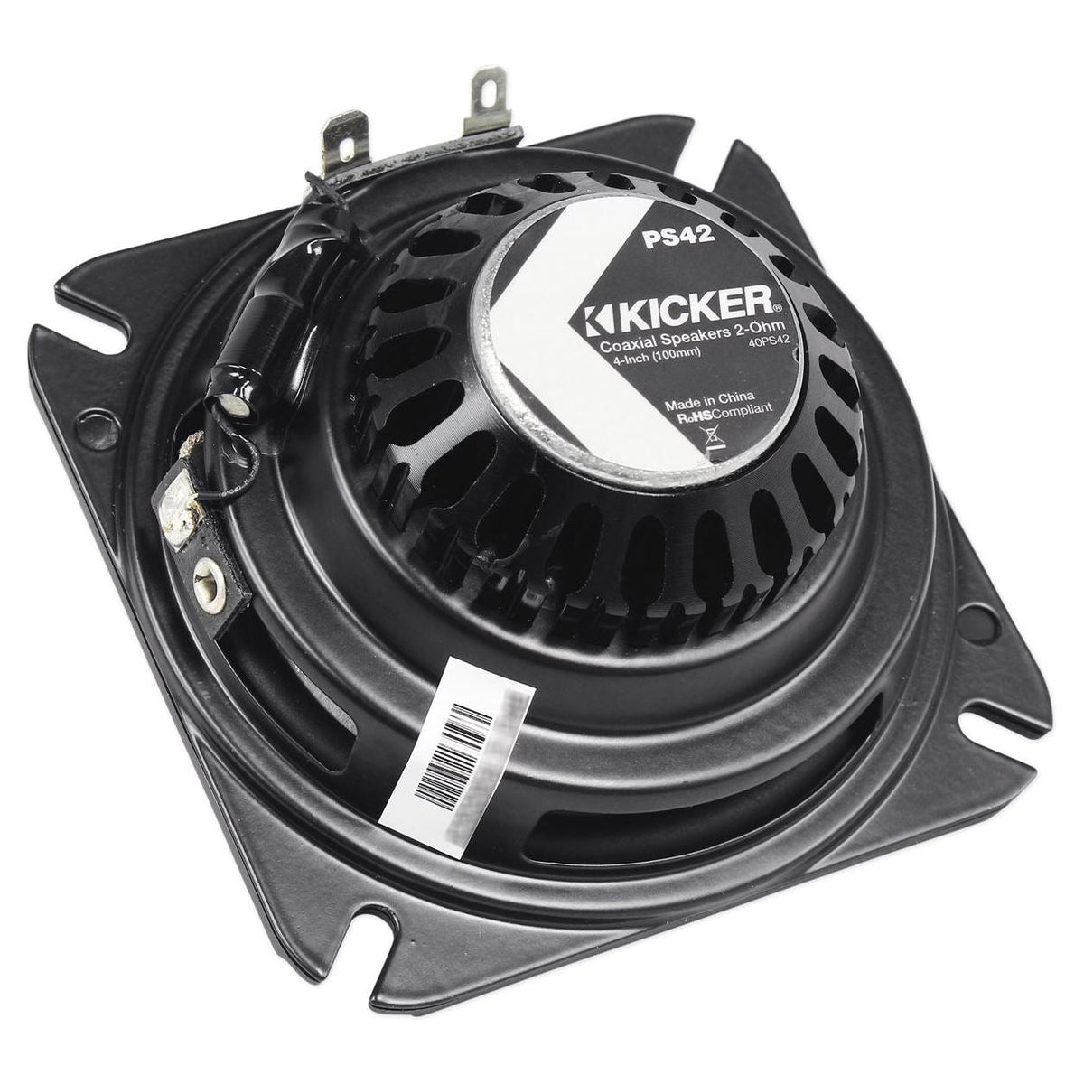 40PS42 4-Inch 60W ATV/UTV/RZR/Motorcycle Speakers with Marine Speaker Wire