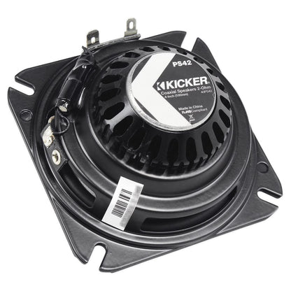 40PS42 4-Inch 60W ATV/UTV/RZR/Motorcycle Speakers with Marine Speaker Wire