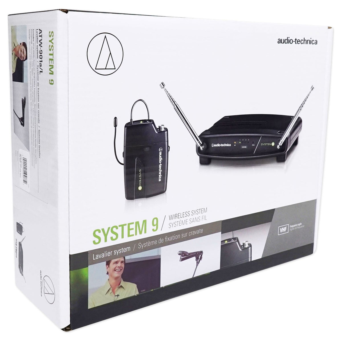 ATW-901a/L Wireless Lavalier Microphone Mic + Bluetooth Speaker