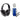 Blue Blueberry Condenser Studio Recording Microphone w/Shockmount+AKG Headphones