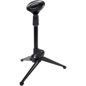 Rockville Podcast Podcasting Tripod Dynamic Microphone Desktop Stand+Mic Clip