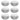 (6) Rockville D4-70 White Dual 4" 70v Commercial/Restaurant Wall Mount Speakers
