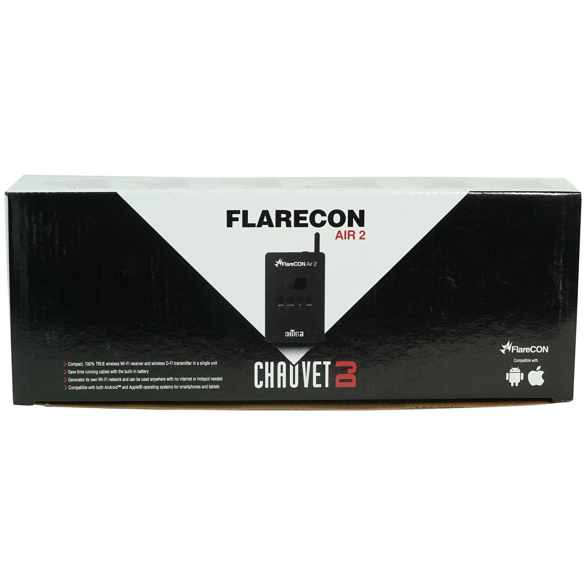 Chauvet DJ FlareCON Air 2 Wireless Wi-Fi Receiver+D-Fi Transmitter in one Unit