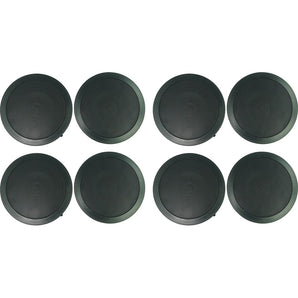 (8) Rockville CC65T Black 6.5" Commercial 70v Ceiling Speakers For Restaurant