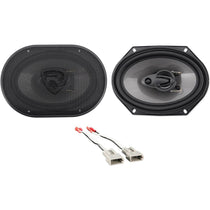 Rear Rockville 6x8" Factory Speaker Replacement Kit For 1991-1994 Mazda Navajo