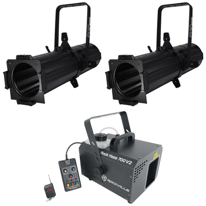 EVE E-100Z Gobo Spot Light + ROCKHAZE 700 Haze Machine