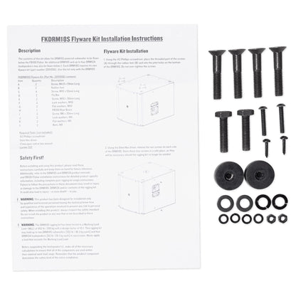 Mackie FKDRM18S Flyware Kit for DRM18S+DRM18S-P Subwoofers (FB100 Required)