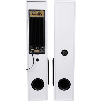 Rockville Bluetooth Home Theater/Karaoke Machine System W/LED'S+Subs+Microphones