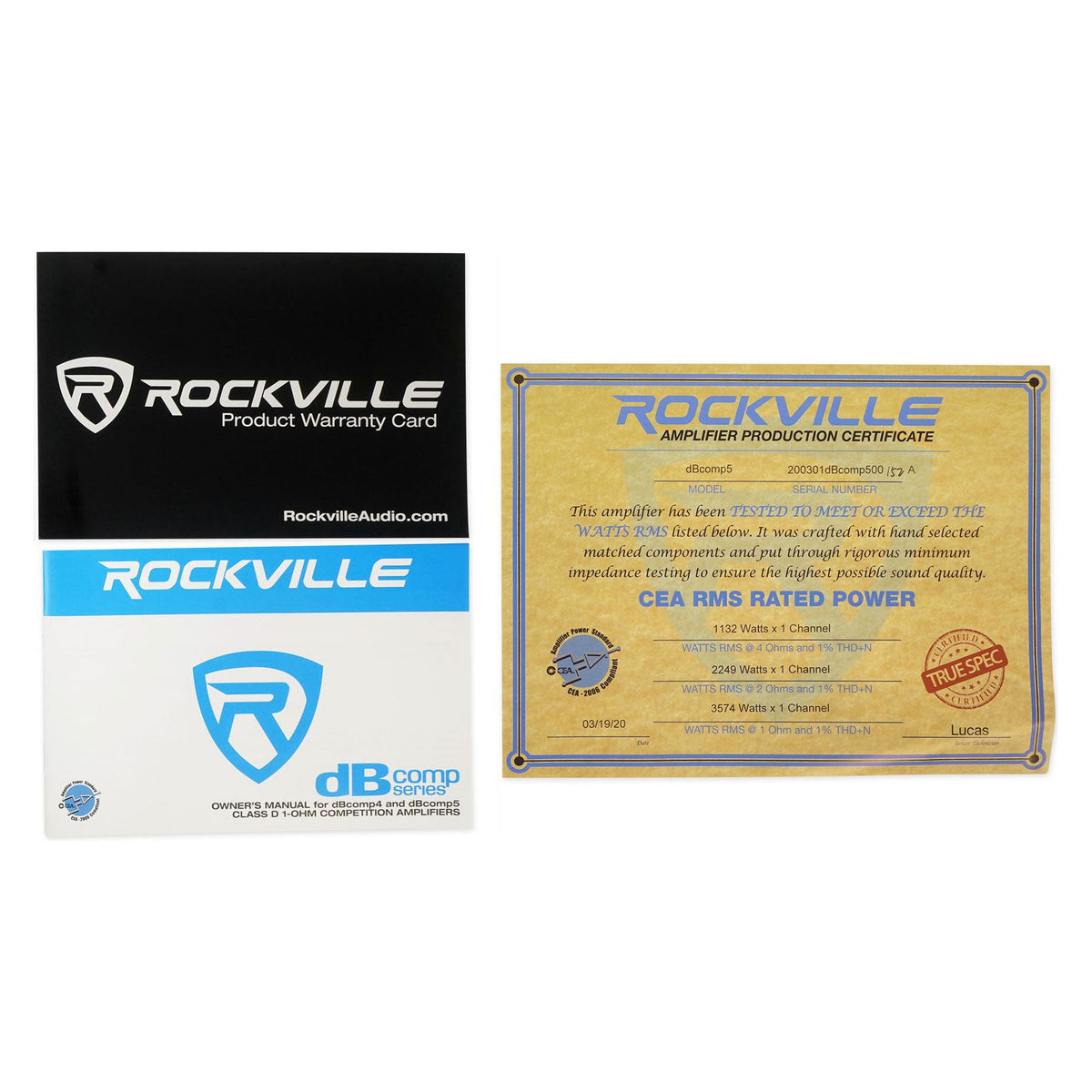 Destroyer 15 2-Pack + dBcomp5 Competition Amplifier Bundle