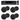 6000w (6) Zone, Home Theater Bluetooth Receiver+(8) 5.25" Black Ceiling Speakers