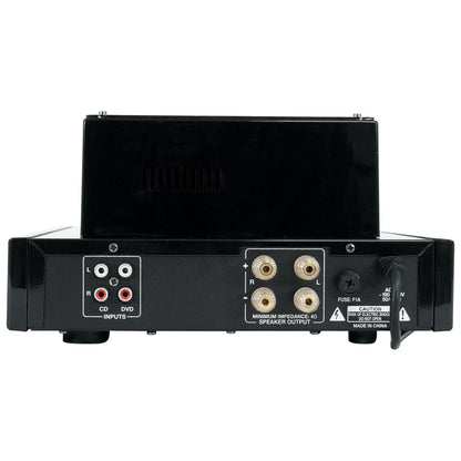 BluTube Tube Amplifier + (4) 3.5" Black Wall Speakers
