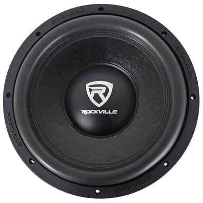W12K6D4 V2 12" Subwoofers 2-Pack + KRYPTON-M3 Amplifier Bundle
