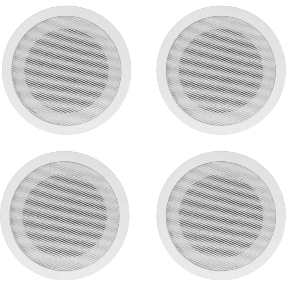 CCL5T White 16-Pack + RCS180-6 Amplifier Bundle