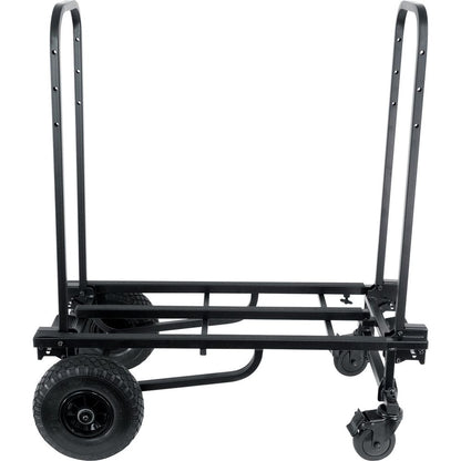 (2) SRT215 1600W 15in PA Speaker Bundle with Transport Cart & 3 Mics