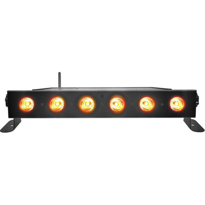 6 Rockville BEST PAR+BEST STRIP+ROCKWEDGE Wireless DMX Battery Lights+Controller