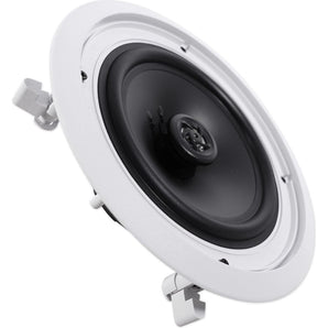 Rockville 4-Room Home Ceiling Speaker System w/ (8) 8" Speakers+4-Zone Receiver