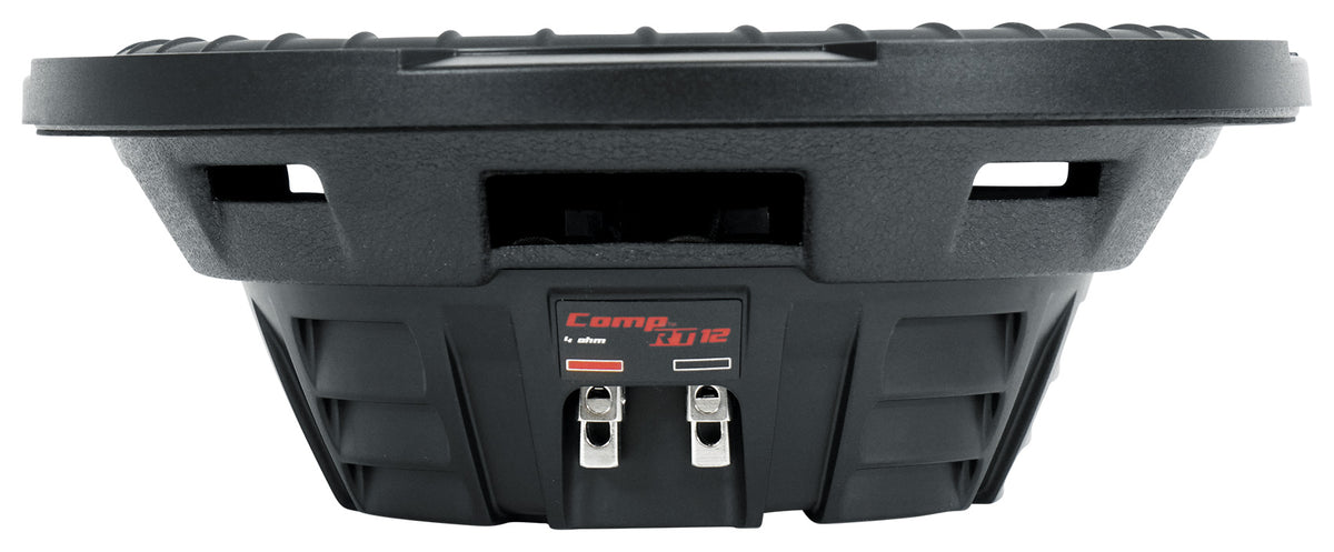 2 48CWRT124 COMPRT12 2000W 12" Slim Car Subwoofers+Mono Amplifier+Amp Kit