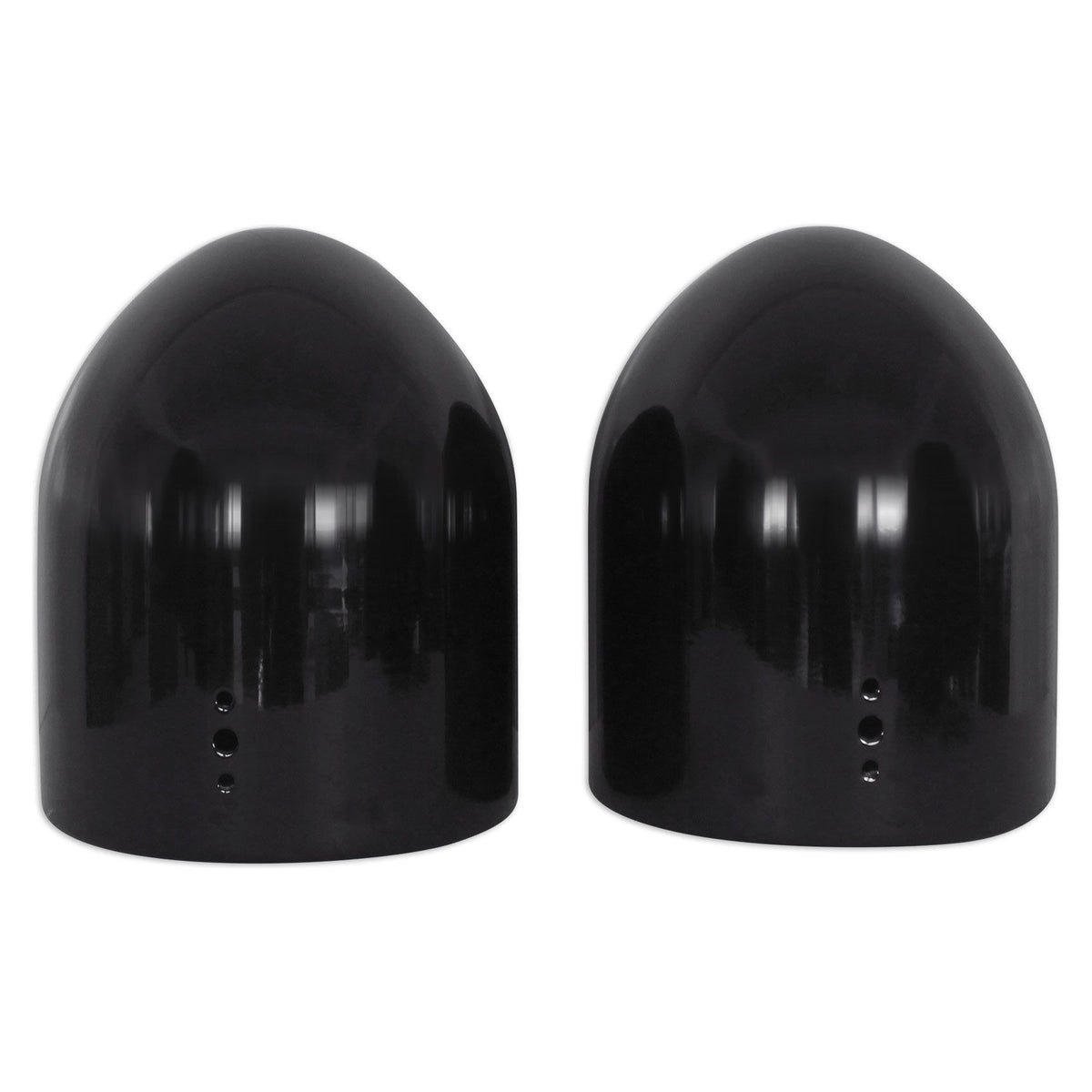 DMAC80B Dual 7.7" Black Aluminum Wakeboard Tower Speaker Pods+Covers