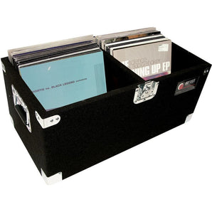 Odyssey CLP200P Carpeted Vinyl LP Record Case Holds up to 200 Vinyl Records