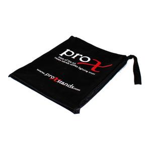 ProX T-LPS600RED Red XO DJ Foldable Laptop Stand With Adjustable Shelf+Carry Bag
