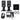2) Samson Podcasting Podcast Recording Monitors+Stands+Sub+Headphones+Meteor Mic