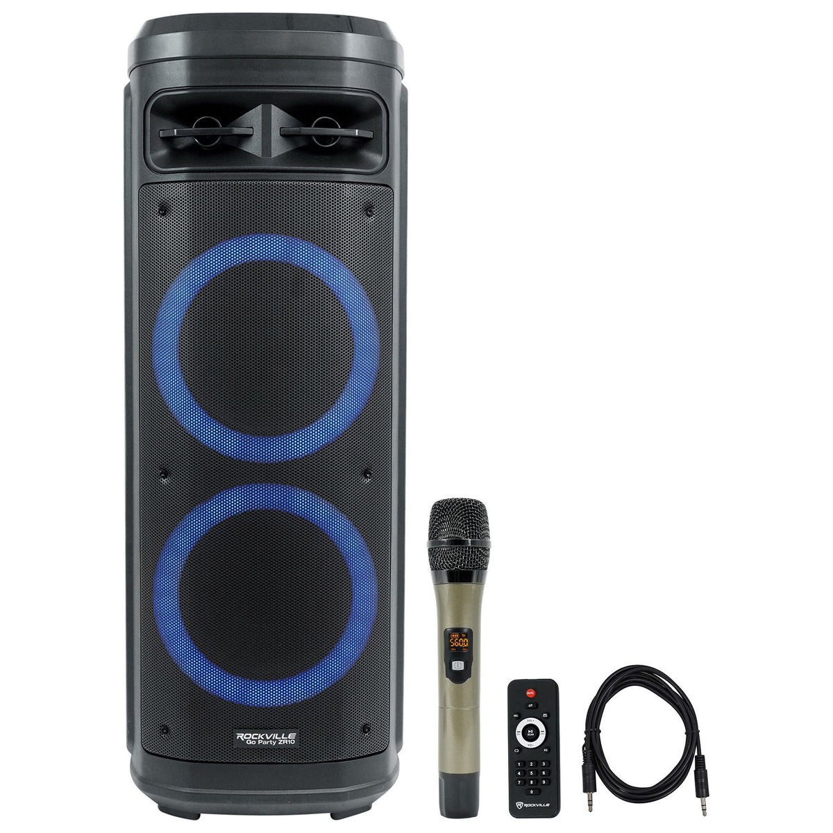 Go Party ZR10 + TS1224 Aux Cable Bundle