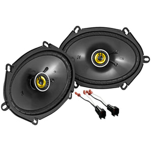 Kicker 6x8" Rear Factory Speaker Replacement Kit For 2004-2008 Ford F-150