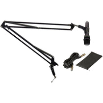 EM-89D Studio Recording Dynamic Mic+Mic Cable+40" Boom Arm