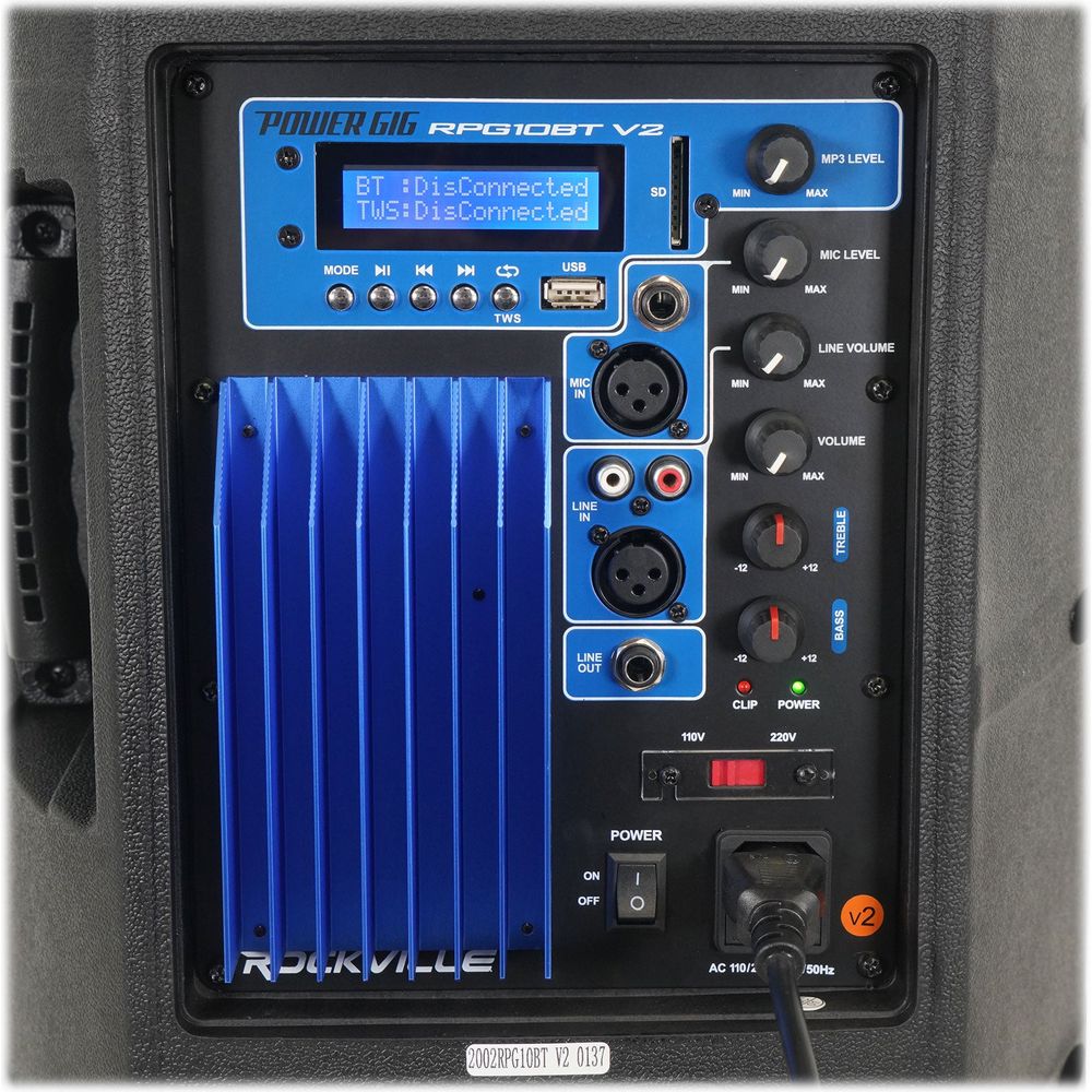 Powered 10" iPad/iPhone/Android/Laptop/T.V. Karaoke Machine/System