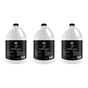 (3) Chauvet DJ BJG Gallons Bubble Fluid Juice 4 Hurricane Bubble Haze Machines