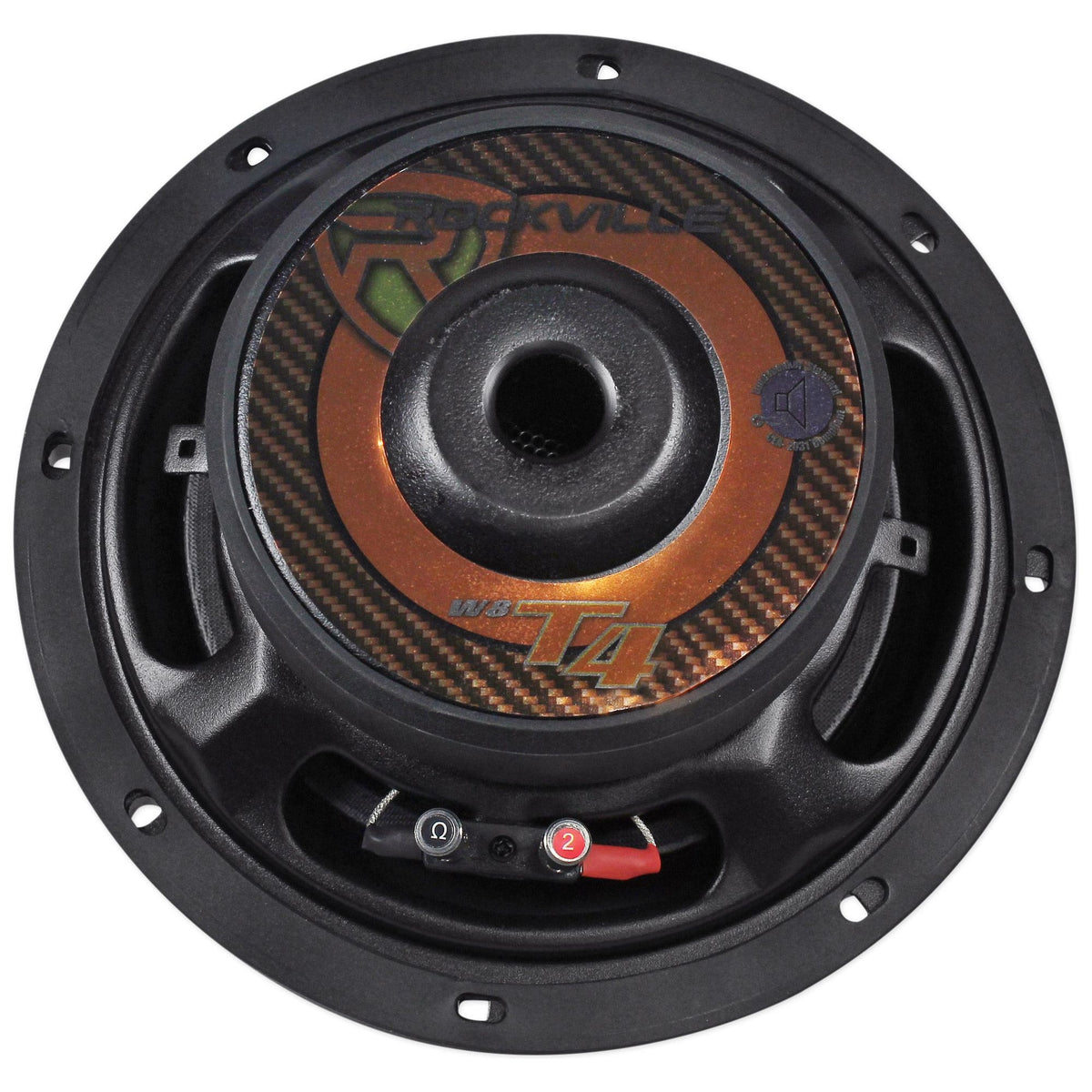 (2) W8T4-S2 8" Shallow 1000W Slim Subwoofers + Amplifier + Amp Kit