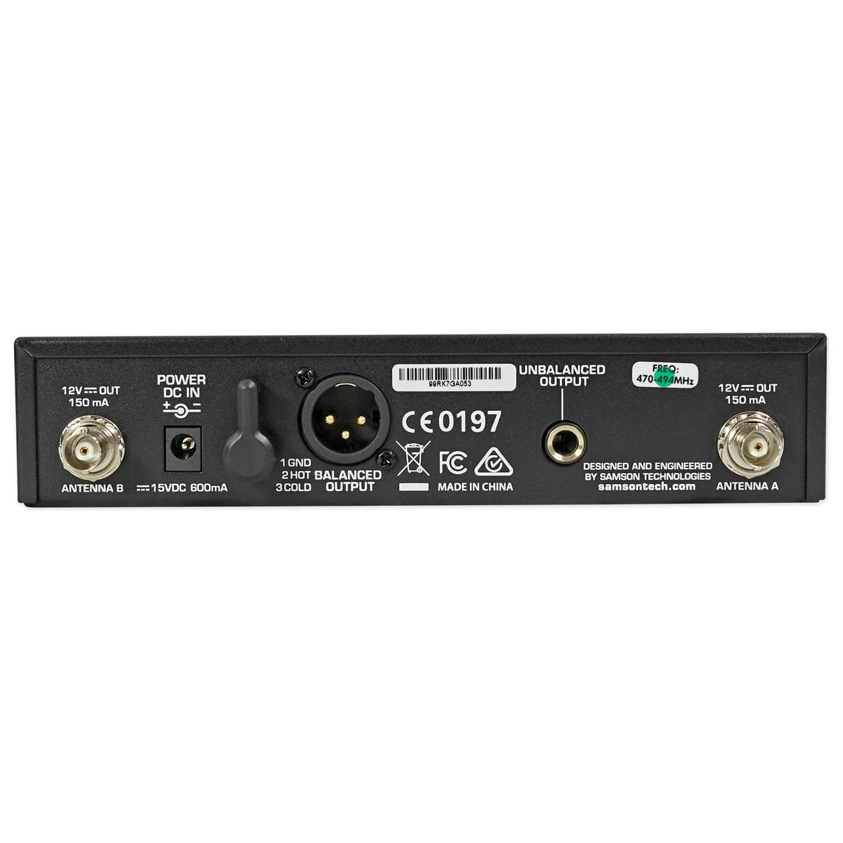 AirLine AWX Wind Instrument Wireless Horn Microphone System (470-494 MHz)