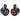 (2) Rockville RKL65MBW 6.5" 700w Marine Wakeboard LED Speakers+(2) Color Grilles
