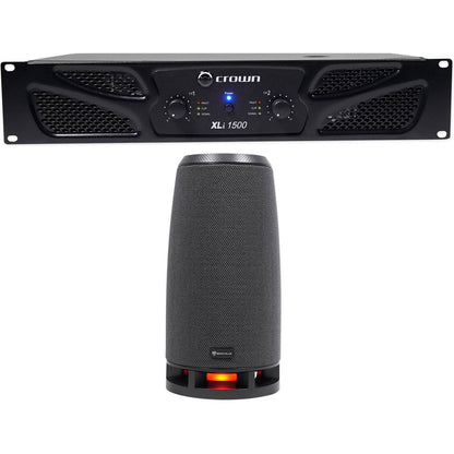 Crown Pro XLi1500 900w 2 Channel DJ/PA Power Amplifier Professional Amp+RockShip