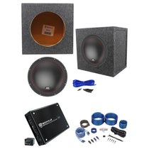 5510-22 10" Subwoofer, Sealed Enclosure, Amplifier & Amp Kit