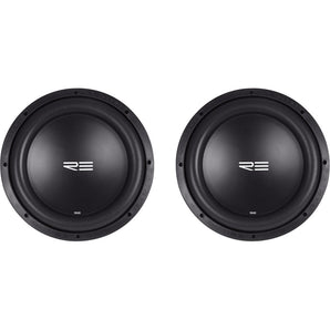 (2) RE Audio SEX12D2 V2 SEXV2 12" 1500W RMS Dual 2-Ohm Car Subs Subwoofers