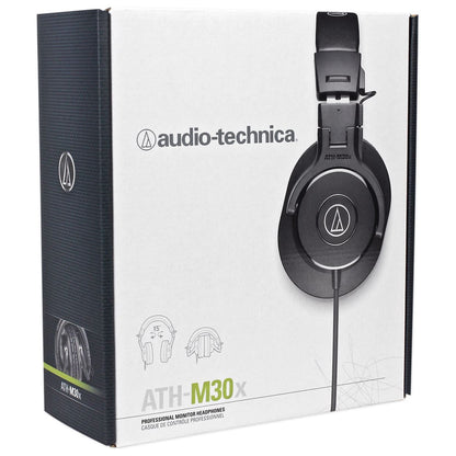 ATW-1101/H92 Wireless Headset Mic System with ATH-M30X Studio Headphones