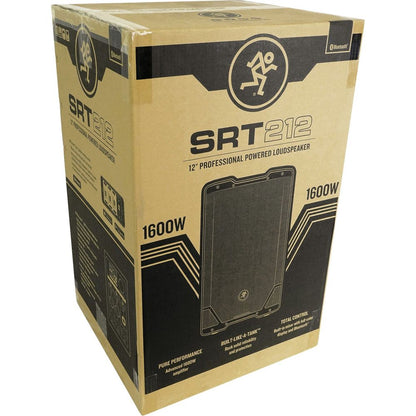 SRT212 12" Powered DJ PA Speaker With Bluetooth, Stand, Headphones & Mic