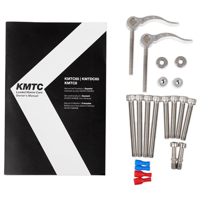45KMTC65W 6.5" LED Tower Speakers + WET75.2 Amplifier + RMWK8 Wire Kit