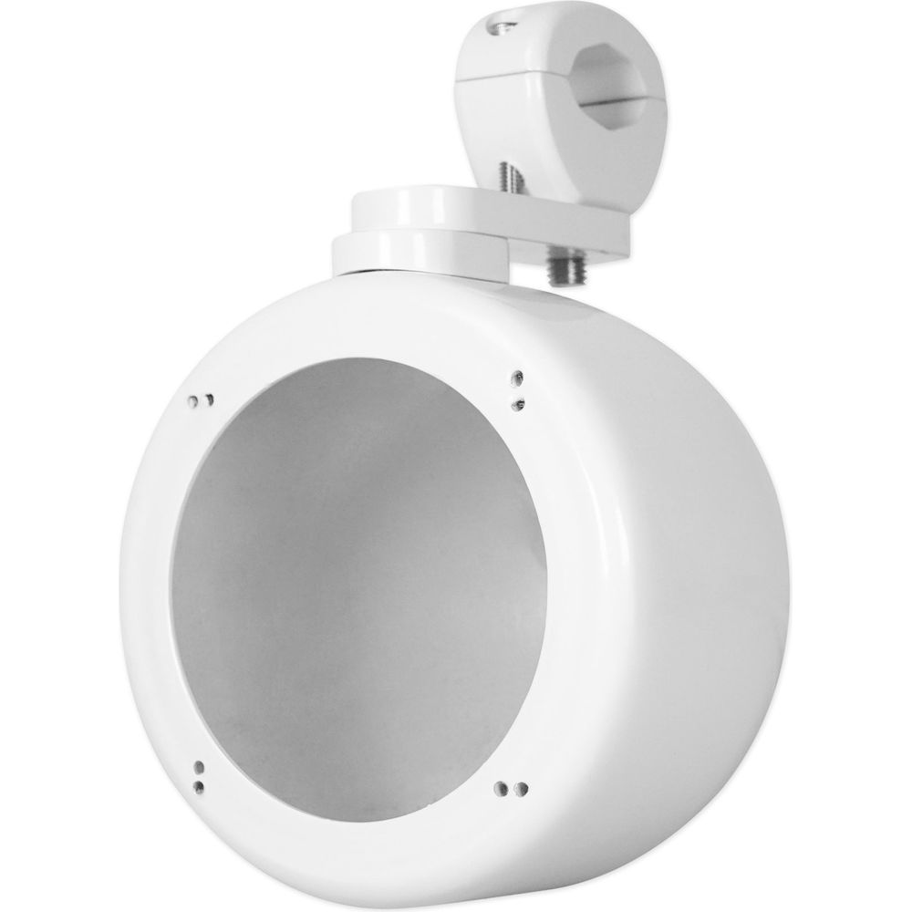 MS40B Black 4" Marine Speakers + MAC40W White Pods Bundle