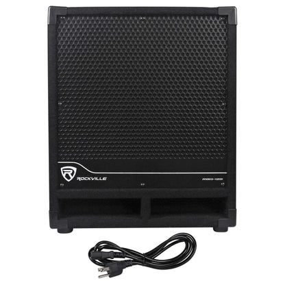 DJ Package w/ (2) 12" Active Speakers+Dual Mount+12" Powered Subwoofer