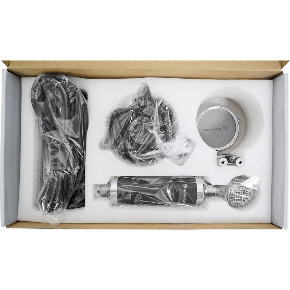 RCM03 Condenser Microphone + RockShield 1 Isolation Shield Bundle